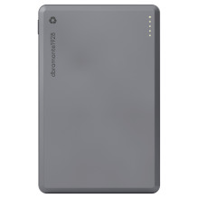 dbramante1928 re-charge - Induktive Power Bank - 5000 mAh - 20 Watt - 3 A (24 pin USB-C) - Grau dbramante1928 re-charge - Induktive Power Bank - 5000 mAh - 20 Watt - 3 A (24 pin USB-C) - Grau