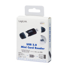 LogiLink Kortelių skaitytuvas USB 2.0 atmintinė, skirta SD / MMC kortelių skaitytuvui LogiLink Kortelių skaitytuvas USB 2.0 atmintinė, skirta SD / MMC kortelių skaitytuvui