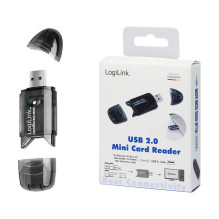 LogiLink Kortelių skaitytuvas USB 2.0 atmintinė, skirta SD / MMC kortelių skaitytuvui LogiLink Kortelių skaitytuvas USB 2.0 atmintinė, skirta SD / MMC kortelių skaitytuvui