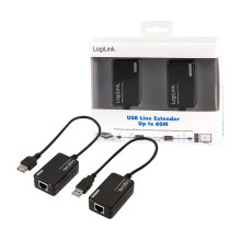 LogiLink Line Extender USB via CAT5 / 6 interface cards / adapter LogiLink Line Extender USB via CAT5 / 6 interface cards / adapter