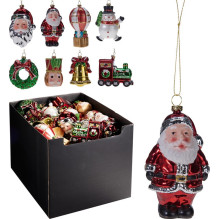 Eglutės žaisliukas Deco, įvairių spalvų, 11 cm Eglutės žaisliukas Deco, įvairių spalvų, 11 cm