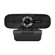 Internetinė kamera 1080p FHD internetinė kamera + dvigubas mikrofonas 100° juodas