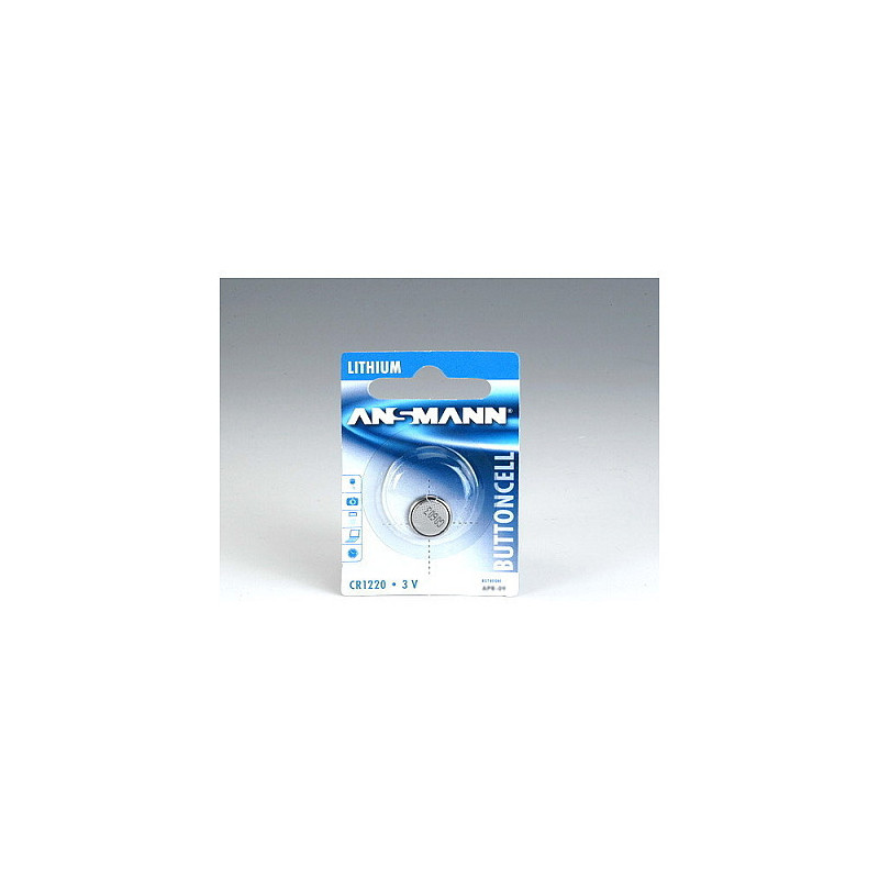 Ansmann Ličio CR 1220, 3 V baterija