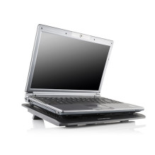 Laptop Cooling Stand - Modecom CF13 14' Black with Blue Lighting Laptop Cooling Stand - Modecom CF13 14' Black with Blue Lighting