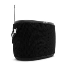 Pure Woodland wasserdichter Outdoor-Lautsprecher mit FM / DAB+ Radio, schwarz Pure Woodland wasserdichter Outdoor-Lautsprecher mit FM / DAB+ Radio, schwarz