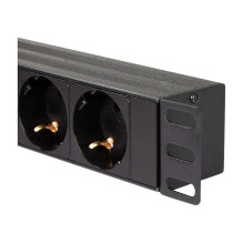 Logilink Steckdosenleiste 8-fach CEE7 / 3+2 USB, su Ü-Schutz Logilink Steckdosenleiste 8-fach CEE7 / 3+2 USB, su Ü-Schutz