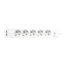 Logilink Steckdosenleiste 5-fach, 1,5m 2xUSB 5V / 2,1A maks. Logilink Steckdosenleiste 5-fach, 1,5m 2xUSB 5V / 2,1A maks.