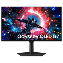 68,6 cm (27 colio) 3840 x 2160 pikselių SAMSUNG LS27HG702SUXEN 16:9 4K „Ultra HD OLED“ 0,03 ms 165 Hz HDR „DisplayPort“ 