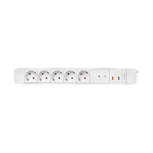 Logilink Steckdosenleiste 5-fach,5xCEE 7 / 3 m.Papartis. 1,5m