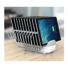Compulocks 10 prievadų USB Įkrovimo doko stotis su ES kištuku – Ladestation – 120 vatų – 2,4 A – 10 Ausgabeanschlussstel Compulocks 10 prievadų USB Įkrovimo doko stotis su ES kištuku – Ladestation – 120 vatų – 2,4 A – 10 Ausgabeanschlussstel