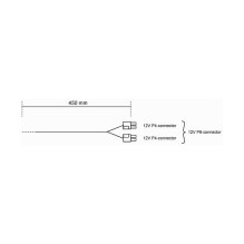 Be Quiet! CC-4420 - Stromkabel - 8-polig + 12V (4+4) Be Quiet! CC-4420 - Stromkabel - 8-polig + 12V (4+4)