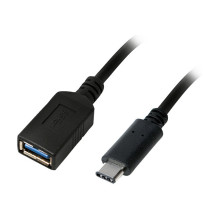 Logilink Adapteris USB-A(f) / Type-C (m) 0,15cm juodas