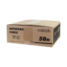 Logilink Erdverlegekabel S / FTP Cat7 AWG23 1000MHz schw. 50m Logilink Erdverlegekabel S / FTP Cat7 AWG23 1000MHz schw. 50m