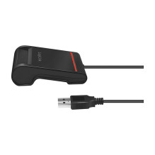 USB 2.0-Kartenleser, Smart-ID, schwarz USB 2.0-Kartenleser, Smart-ID, schwarz