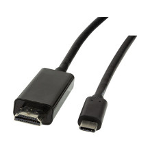Logilink USB-C kabelis 3.2 Gen1 su HDMI-A 4K / 60 Hz, schw. 1,8m Logilink USB-C kabelis 3.2 Gen1 su HDMI-A 4K / 60 Hz, schw. 1,8m