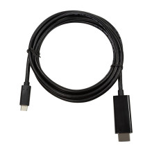 Logilink USB-C kabelis 3.2 Gen1 su HDMI-A 4K / 60 Hz, schw. 1,8m Logilink USB-C kabelis 3.2 Gen1 su HDMI-A 4K / 60 Hz, schw. 1,8m