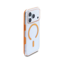 Delock Schutzhülle für iPhone 17 Pro suderinamas su MagSafe skaidriai oranžine spalva Delock Schutzhülle für iPhone 17 Pro suderinamas su MagSafe skaidriai oranžine spalva