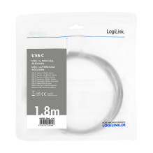 Logilink USB-C kabelis 3.2 Gen1 su HDMI-A 4K / 60 Hz, schw. 1,8m Logilink USB-C kabelis 3.2 Gen1 su HDMI-A 4K / 60 Hz, schw. 1,8m
