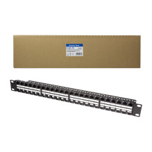 Patchpannel Keystone 1U. 48 Ports. unshielded. black LogiLink Patchpannel Keystone 1U. 48 Ports. unshielded. black LogiLink