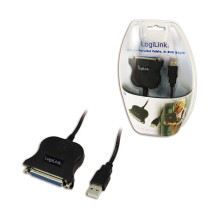 LogiLink Prijunkite USB prie DSUB-25 LogiLink Prijunkite USB prie DSUB-25