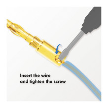 Logilink Audio-Bananenstecker für Selbstmontage (4 Stk.) Logilink Audio-Bananenstecker für Selbstmontage (4 Stk.)