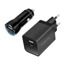 Logilink USB-A / C Charging...