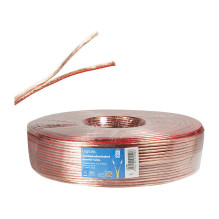 Logilink Lautsprecherkabel, 2x1.50 mm2, 100 m skaidrus Logilink Lautsprecherkabel, 2x1.50 mm2, 100 m skaidrus