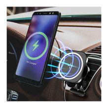 Logilink Belaidis automobilinis įkroviklis su išmaniojo telefono laikikliu 15W Logilink Belaidis automobilinis įkroviklis su išmaniojo telefono laikikliu 15W