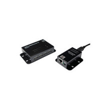 Logilink USB 2.0 Cat.5 ilgintuvas, 50 m, įskaitant 4-port USB šakotuvą, montuojamas, juodas Logilink USB 2.0 Cat.5 ilgintuvas, 50 m, įskaitant 4-port USB šakotuvą, montuojamas, juodas