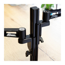 Logilink Monitoriaus valdymas 2-fach, 13-26", aliuminis Logilink Monitoriaus valdymas 2-fach, 13-26", aliuminis