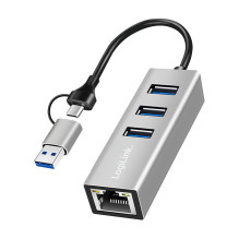 Logilink USB 3.2 Gen1 Hub,...