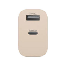 dbramante1928 pakartotinis įkrovimas – Netzteil – 20 vatų – 2 Ausgabeanschlussstellen (USB-C, USB) – smėlio spalvos – Eu