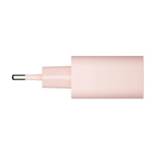 dbramante1928 pakartotinis įkrovimas – Netzteil – 20 W – 2 Ausgabeanschlussstellen (USB-C, USB) – rožinė – Europa