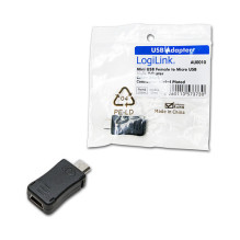 LogiLink USB adapteris - Micro USB B tipo (M)