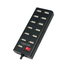 USB-HUB 13-Port m. Netzteil...