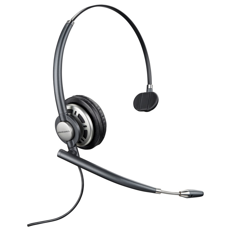 HP Poly „EncorePro“ HW710 – „EncorePro 700“ serija – Ausinės – Dedamos ant ausies – Su laidu – USB-A – Juodos