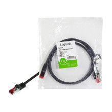 Logilink Patchkabel CAT6 S / FTP AWG27 PIMF 5,00m schw. Logilink Patchkabel CAT6 S / FTP AWG27 PIMF 5,00m schw.