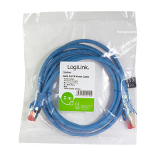 Logilink Patchkabel CAT6 S / FTP AWG27 PIMF 3,00m blau Logilink Patchkabel CAT6 S / FTP AWG27 PIMF 3,00m blau