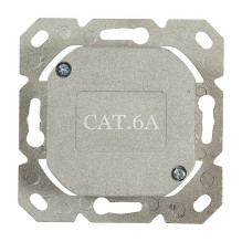 Logilink CAT 6A Auf und Unterputzdose vollgeschirmt RAL 901 Logilink CAT 6A Auf und Unterputzdose vollgeschirmt RAL 901