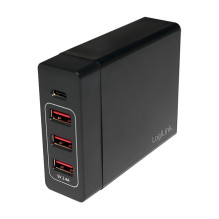 Logilink USB Tischladeadapter 3xUSB-A Port+1xUSB-C Port,60W Logilink USB Tischladeadapter 3xUSB-A Port+1xUSB-C Port,60W