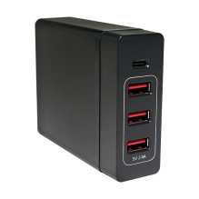 Logilink USB Tischladeadapter 3xUSB-A Port+1xUSB-C Port,60W Logilink USB Tischladeadapter 3xUSB-A Port+1xUSB-C Port,60W