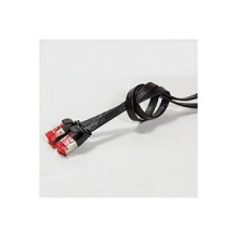 Logilink Flachpatchkabel 2xRJ45 U / FTP Cat6A 5.00m schwarz