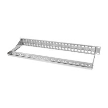 Jungiamasis skydelis „Keystone“ 1U. 48 prievadai. Ekranuotas. Pilkas LogiLink