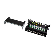 Patchpannel Desktop 8 Port Cat6 STP black LogiLink Patchpannel Desktop 8 Port Cat6 STP black LogiLink