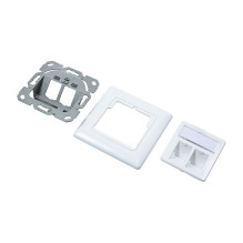 Keystone Dose Unterputz 2 modules. signal white LogiLink Keystone Dose Unterputz 2 modules. signal white LogiLink