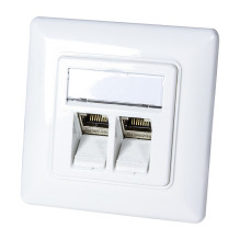 Keystone Dose Unterputz 2 modules. signal white LogiLink Keystone Dose Unterputz 2 modules. signal white LogiLink
