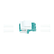 „Keystone Verbinder Fibre LC-Duplex“ daugiamodis. aqua LogiLink