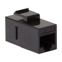 Keystone Verbinder Cat.6 UTP. 2xRJ45. juoda LogiLink Keystone Verbinder Cat.6 UTP. 2xRJ45. juoda LogiLink