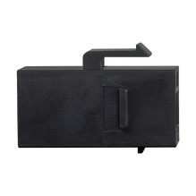 Keystone Verbinder Cat.6 UTP. 2xRJ45. juoda LogiLink Keystone Verbinder Cat.6 UTP. 2xRJ45. juoda LogiLink