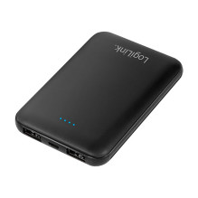 Powerbank 5000mAh juoda...